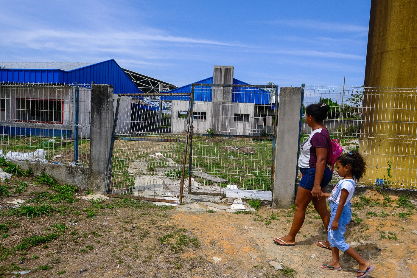 Creche abandonada em Manaus